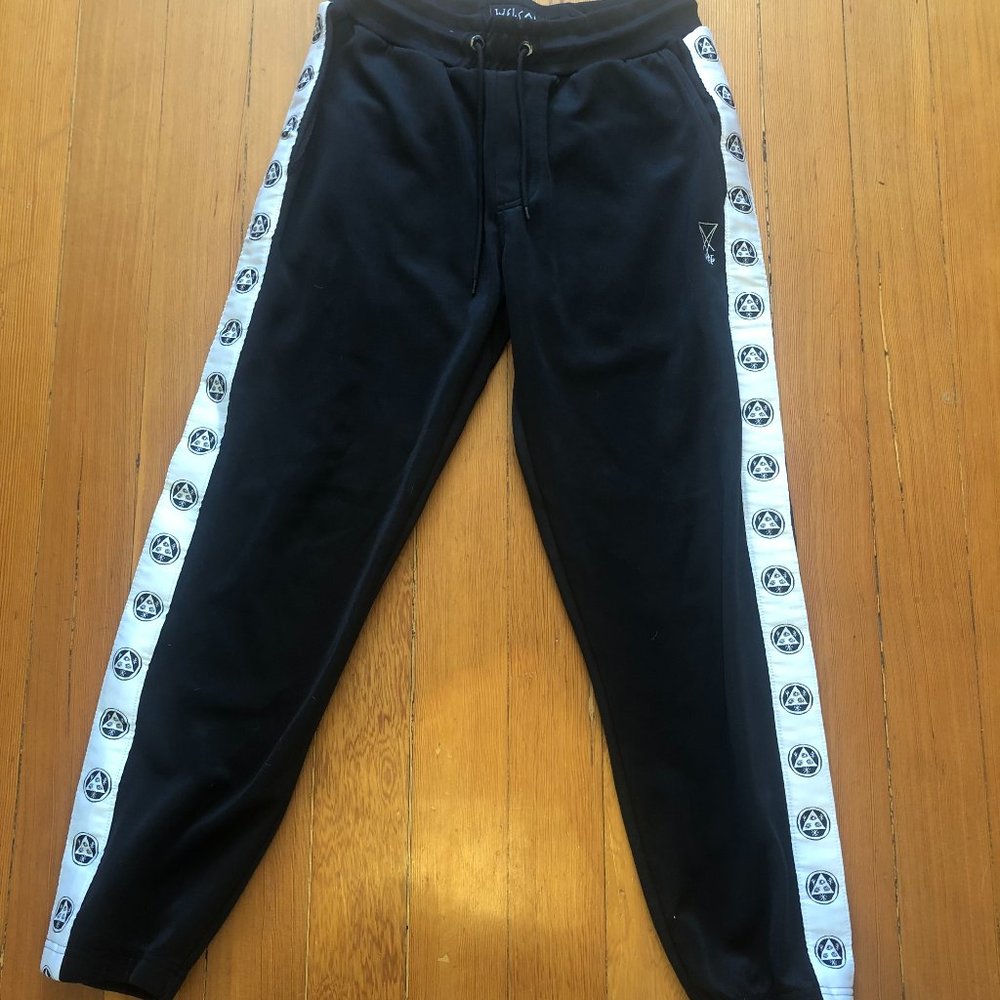 Welcome Skateboards Black Sweatpants Men's Size Small